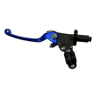 leva frizione registrabile pieghevole blu collare nero