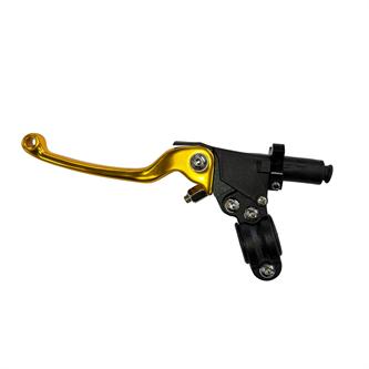 leva frizione registrabilepieghevole oro collare nero