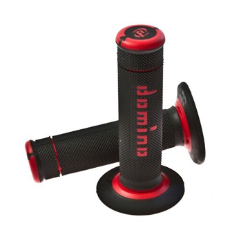manopole domino x treme road nero rosse