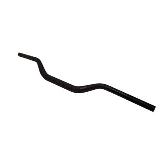 manubrio moto piega bassa 28 mm nero bcr