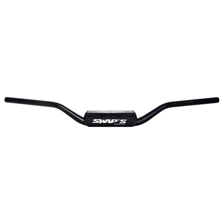 Manubrio motocross Swaps 28 mm piega alta + barpad