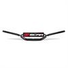 Manubrio Scar 28 mm Cross Bar X2 piega RC Nero-Nero in Manubrio e comandi