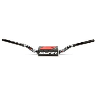 manubrio scar 286 mm o2 graphic colour piega mcgrath nero nero