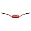 Manubrio Scar 28 mm O2 Graphic Colour piega RC Rosso - Rosso in Manubrio e comandi