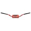 Manubrio Scar 28 mm O2 Graphic Colour piega RC Rosso - Rosso in Manubrio e comandi
