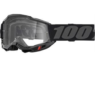 mascherina 100 accuri 20 nero lente chiara