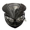Mascherina con faro replica Acerbis Cyclope Nero in Plastiche Motard