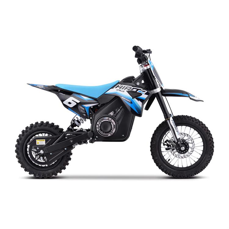 Minicross elettrico 1000 Watt Hiro Rocket 12/10 Blu