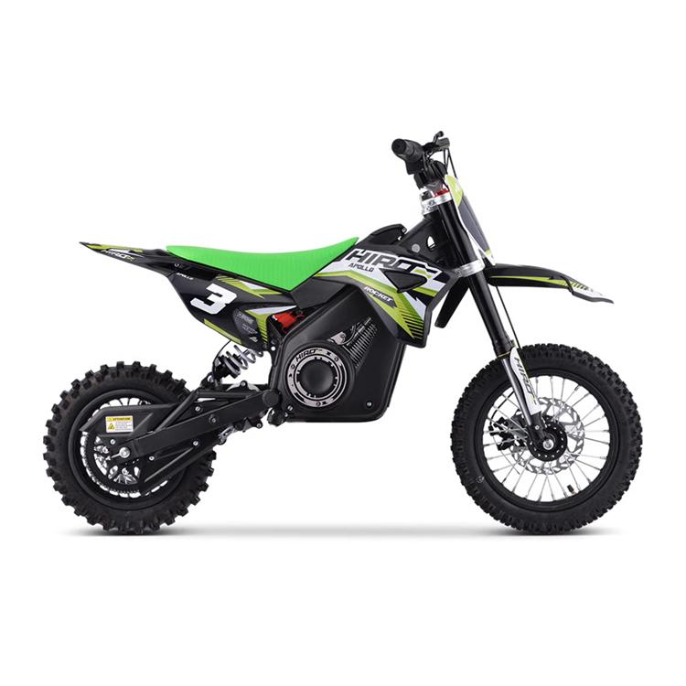 Minicross elettrico 1000 Watt Hiro Rocket 12/10 Verde