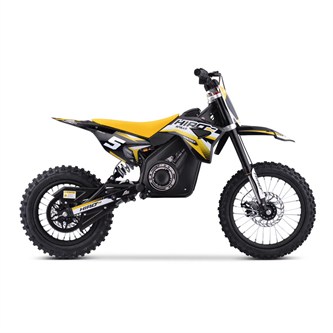 minicross elettrico 1300 watt hiro rocket 1412 giallo