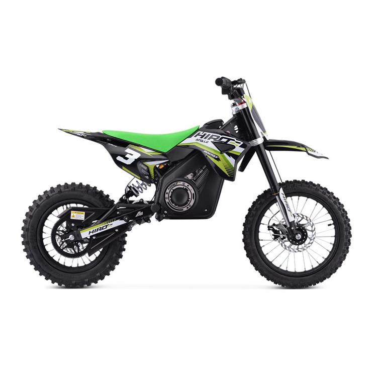 Minicross elettrico 1300 Watt Hiro Rocket 14/12 Verde