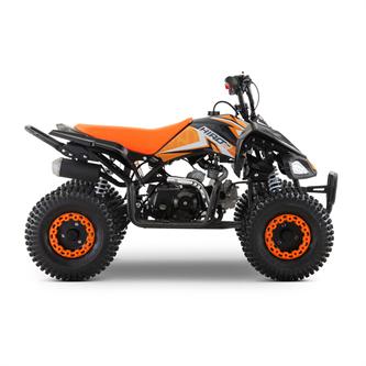 miniquad 125 cc hiro hurricane 7 arancione 6 12 anni