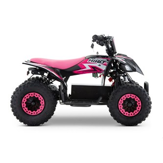 miniquad elettrico 800 watt hiro cobra 6 rosa 3 8 anni