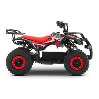 miniquad elettrico 800 watt hiro tiger 6 rosso 3 8 anni