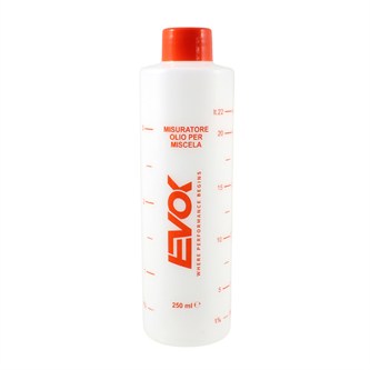misurino olio miscela 250 ml con tappo evok