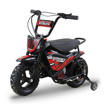 moto elettrica bambino e fat kids  250w rosso