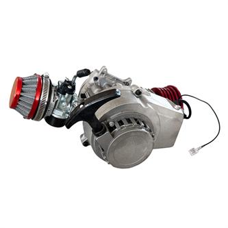 motore bigbore racing mimimoto e miniquad grigio rosso