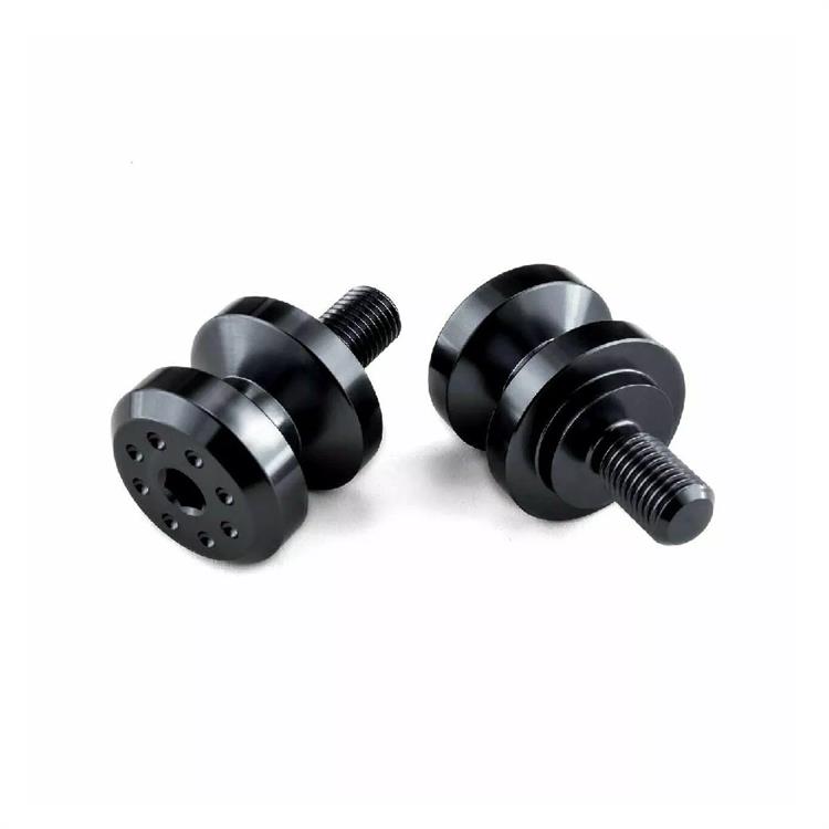 Nottolini cavalletto Aprilia Tuono 660 ABS (2021-2024) ergal Nero Pro Bolt