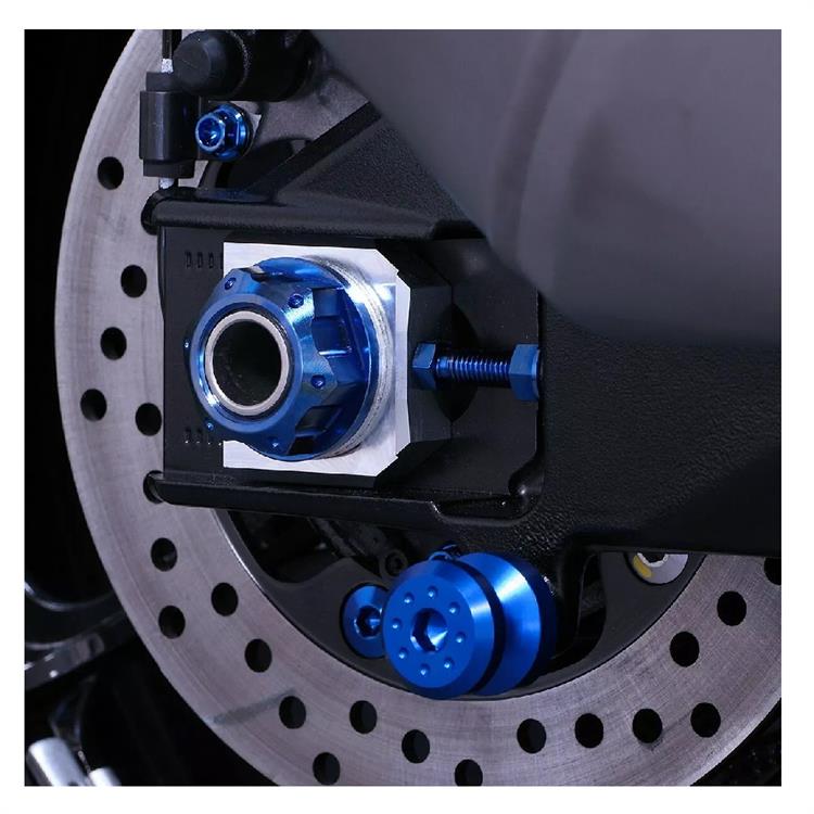 Nottolini cavalletto Honda CBR 954 RR Fireblade (2002-2003) ergal Blu Pro Bolt