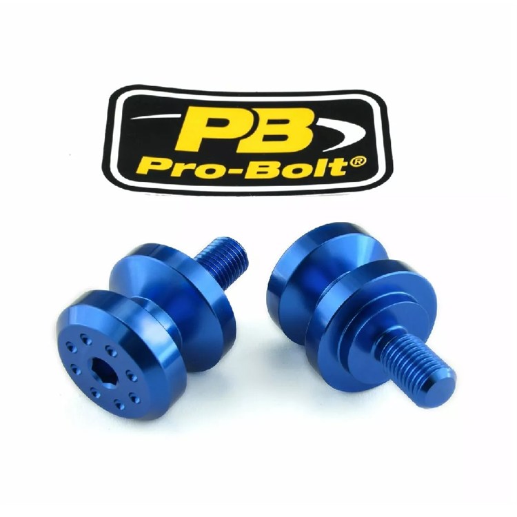 Nottolini cavalletto Kawasaki EX 300 Ninja SE (2015-2016) ergal Blu Pro Bolt