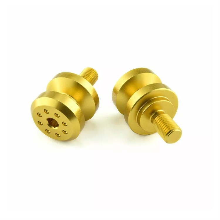 Nottolini cavalletto Kawasaki ZX 6 R 636 ABS Ninja (2013-2024) ergal Oro Pro Bolt