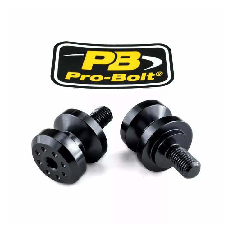 Nottolini cavalletto Kawasaki ZX 9 R Ninja Catalysator (2000-2003) ergal Nero Pro Bolt