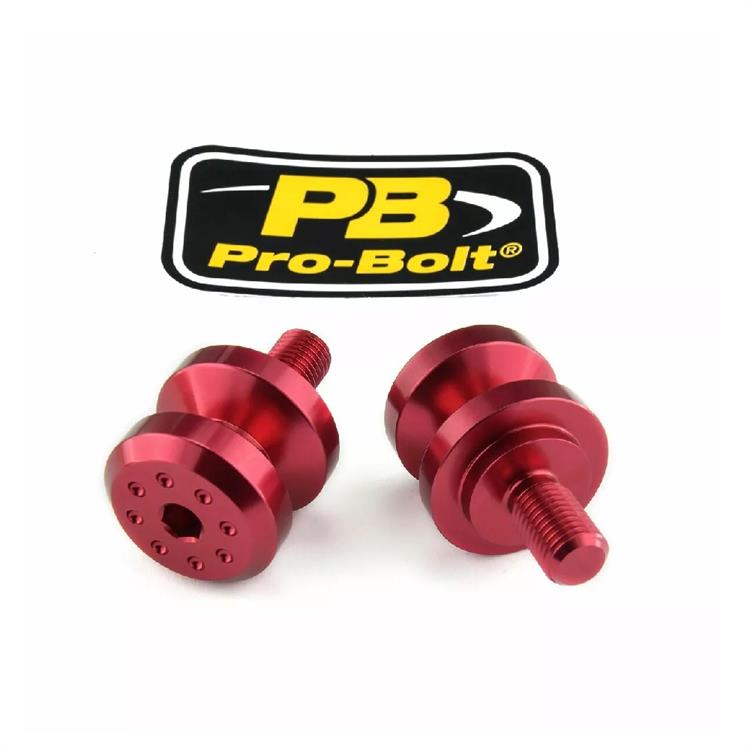 Nottolini cavalletto M10 x 1,25 ergal Rosso Pro Bolt