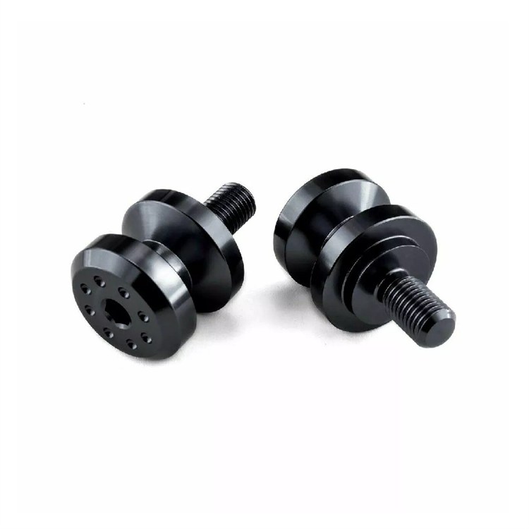 Nottolini cavalletto M6 x 1,0 ergal Nero Pro Bolt