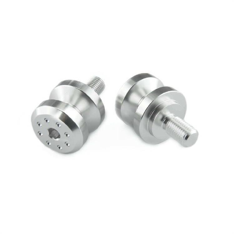 Nottolini cavalletto Yamaha FZ1 1000 S Fazer (06-09) ergal Argento Pro Bolt