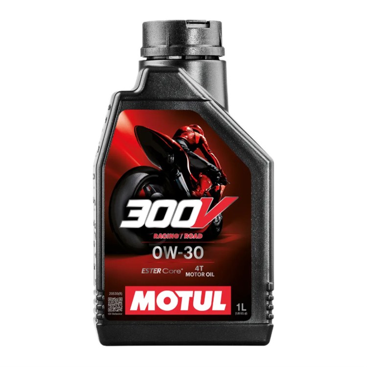 Olio motore Motul 300V ROAD 0W30 (1L)