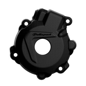 protezione coperchio generatore polisport ktm 350 freeride 2012 2017 nero