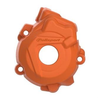 protezione coperchio generatore polisport ktm 350 sx f 2012 2015 arancione