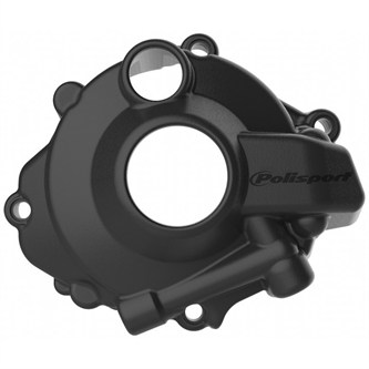 protezione coperchio generatore polisport honda crf 250 r 2018 2025 nero