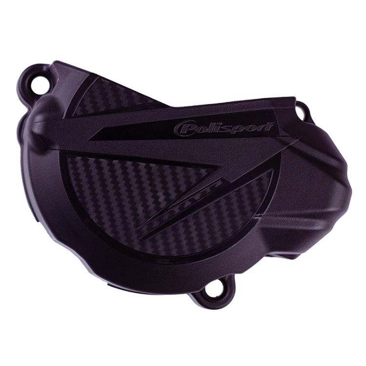 Protezione coperchio generatore polisport KTM 250 EXC F (2012-2013) Nero