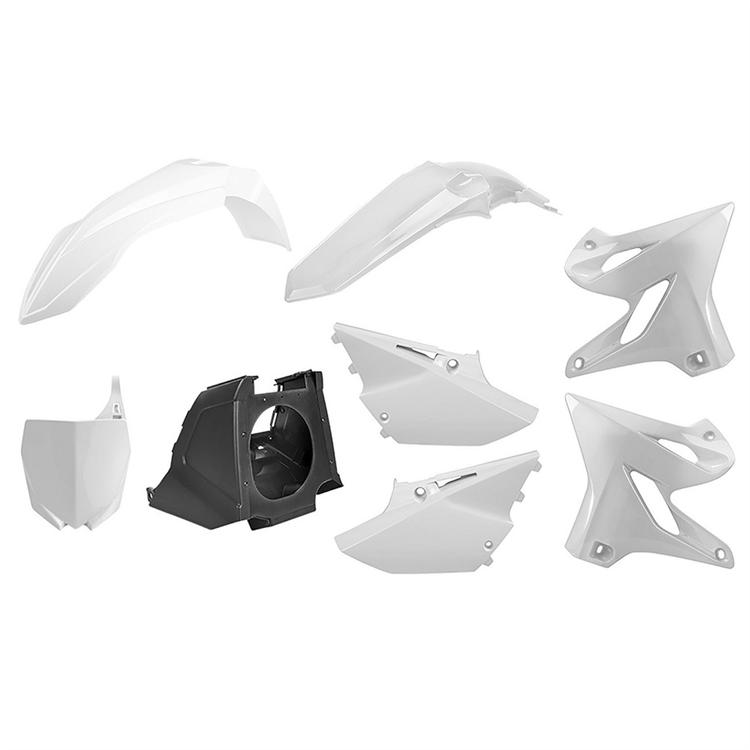 Kit Plastiche Polisport Restyling Yamaha YZ 125 (2002-2014) Bianco