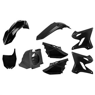 kit plastiche polisport restyling yamaha yz 125 2002 2014 nero