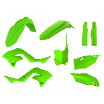 kit plastiche polisport restyling kawasaki kx 125 2003 2008 verde lime
