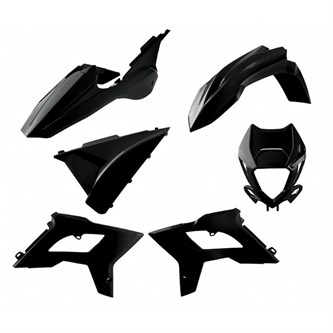 kit plastiche polisport restyling beta rr 300 2018 2019 nero