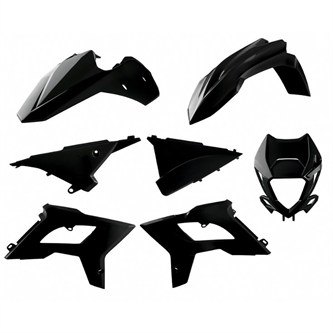 kit plastiche polisport restyling beta rr 300 2013 2017 nero