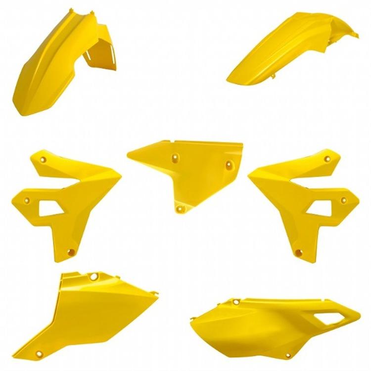 Kit Plastiche Polisport Restyling Suzuki DRZ 400 E (2000-2024) Giallo