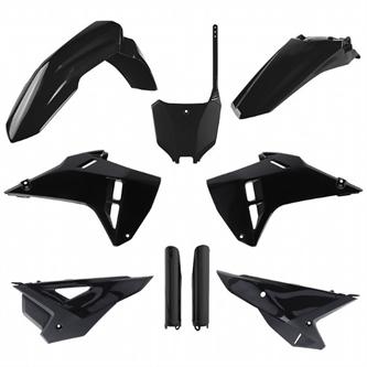 kit plastiche polisport restyling honda crf 250 r 2022 2024 nero