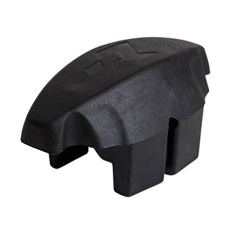 paracolpi per manubrio 28 in gomma nero ractech