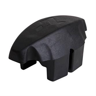 paracolpi per manubrio 28 in gomma nero ractech