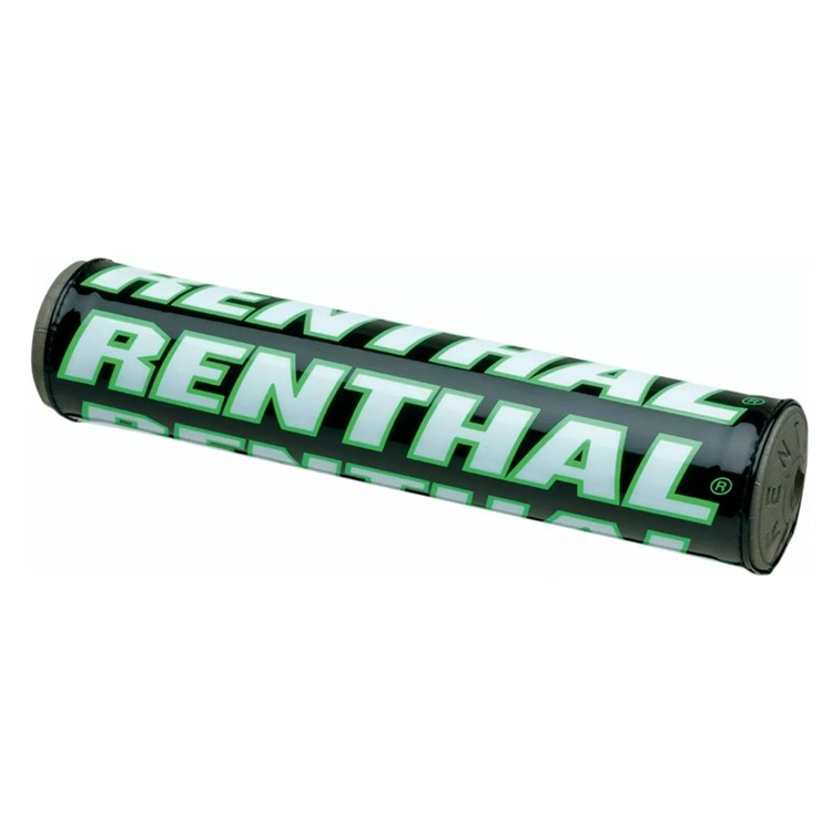 Coprimanubrio paracolpi Renthal Nero Verde Bianco - manubrio con traversino