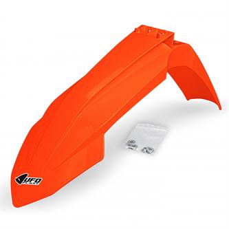 parafango anteriore ktm 250 exc f 24 25 arancione fluo