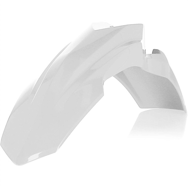 Parafango anteriore pit bike CRF 110 Bianco