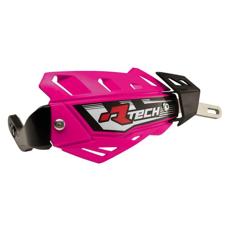 Paramani chiusi FLX RACETECH Rosa Fluo