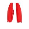 Parasteli forcella Honda CR 85 (03-07) Rosso in Plastiche