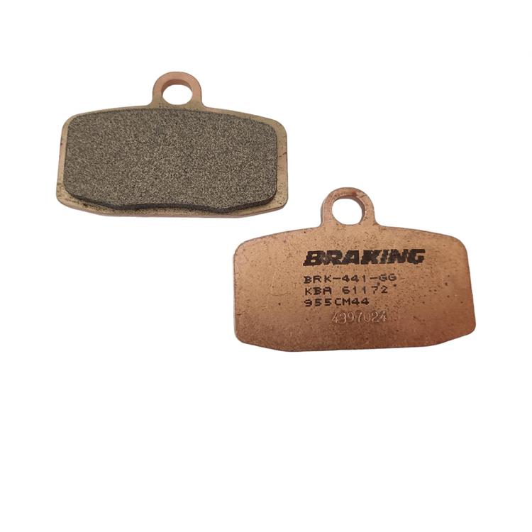 Pastiglie Braking CM44 Ohvale GP0 (Pinza Formula) anteriori