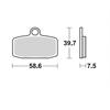 Pastiglie Brembo SX Husqvarna 85 TC (14-20) anteriori standard in Freni